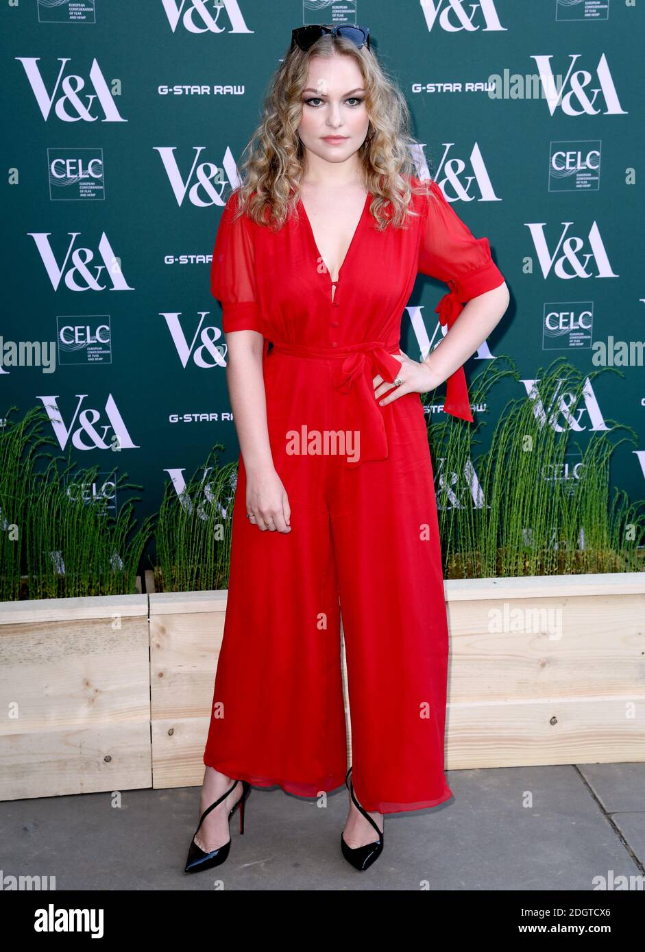 Ciara Charteris attending the VIP preview for the V&A Museum's