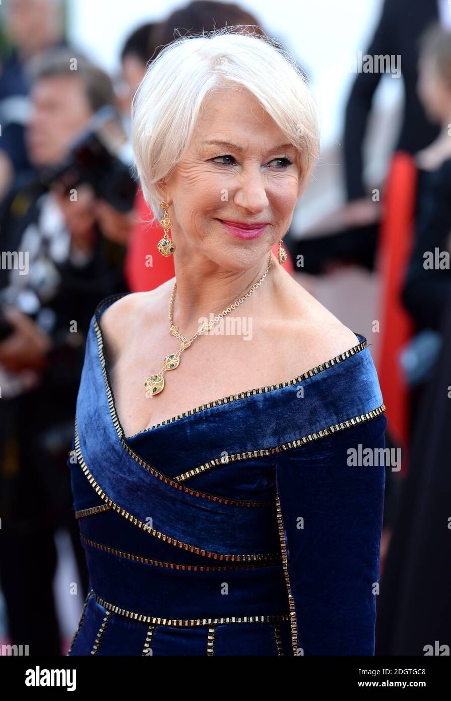 Helen Mirren attending the Girls of the Sun premiere as part of the 71st Cannes Film Festival Stock Photo