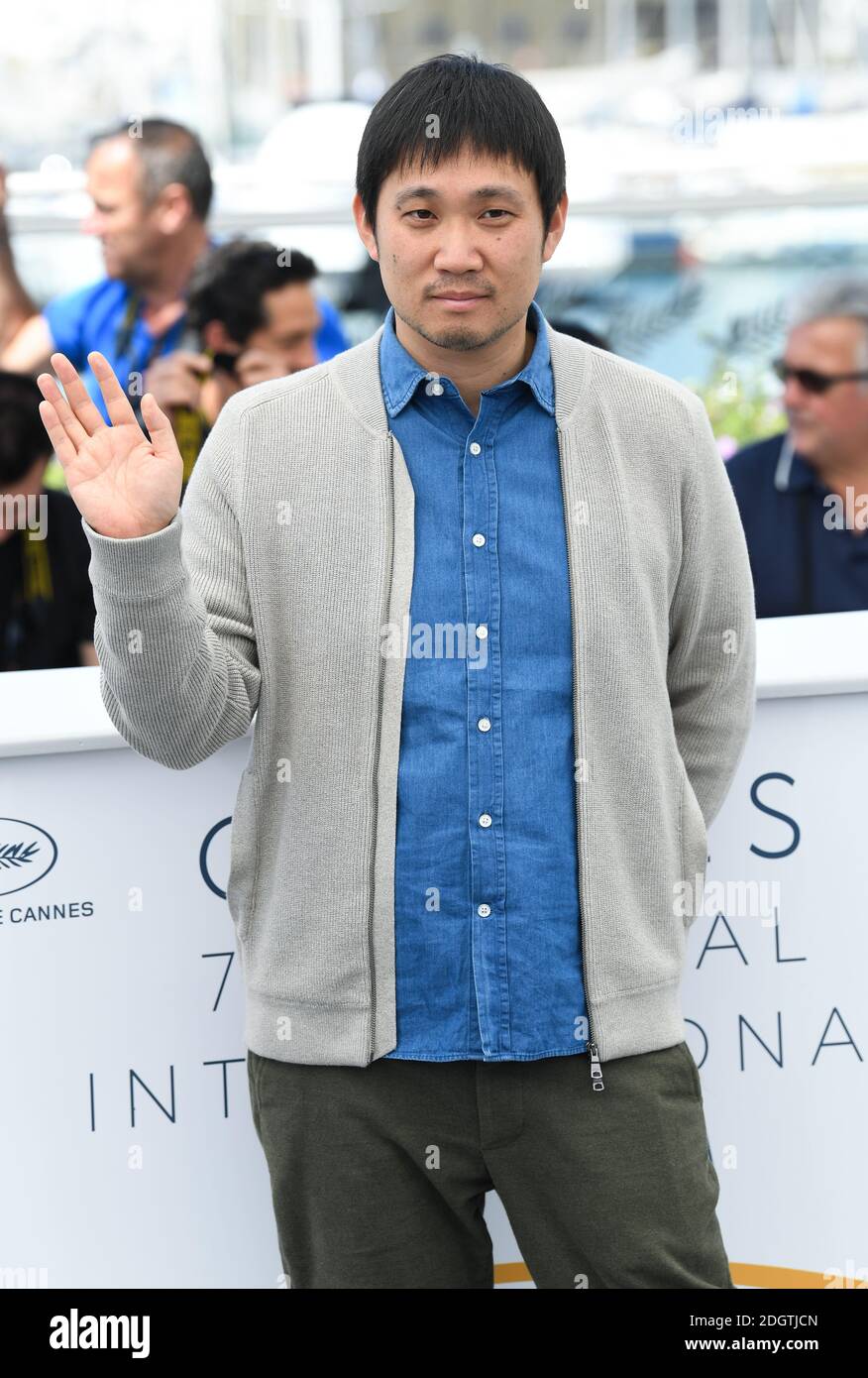 Ryusuke Hamaguchi during the Netemo Sametemo photocall held during the 71st Cannes Film Festival in Cannes, France. Photo credit should read: Doug Peters/EMPICS Stock Photo