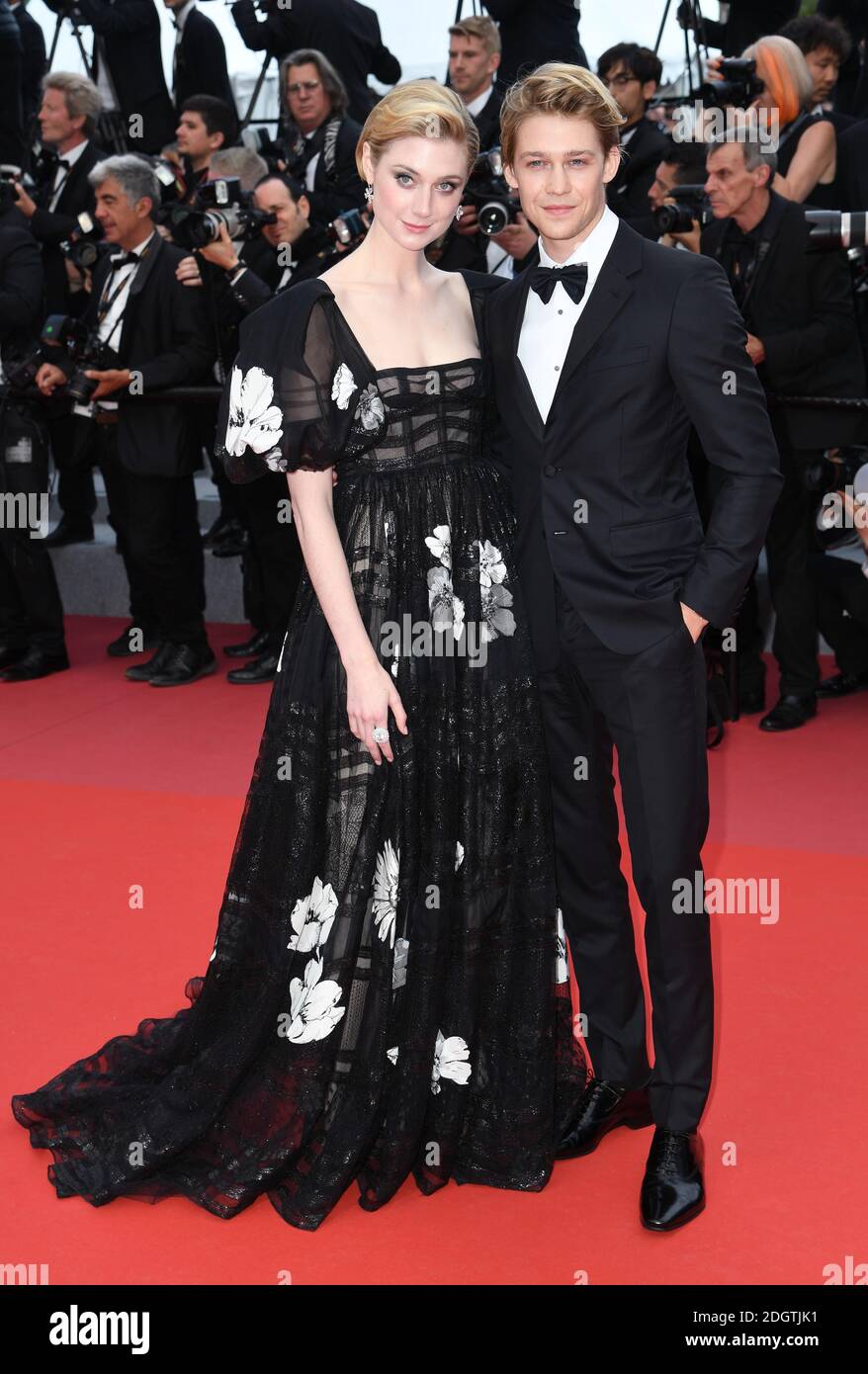 Elizabeth Debicki and Joe Alwyn attending the Solo: A Star Wars Story