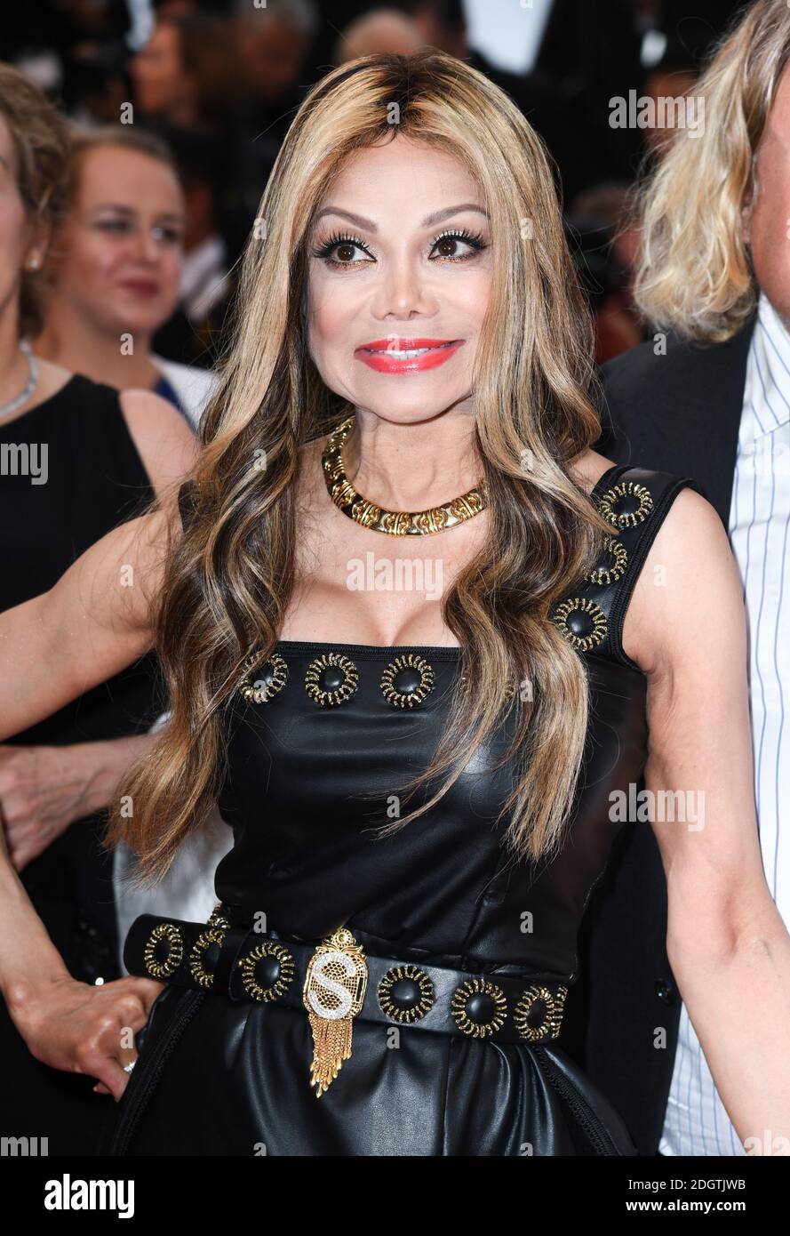 La Toya Jackson attending the Burning Premiere at the Palais De
