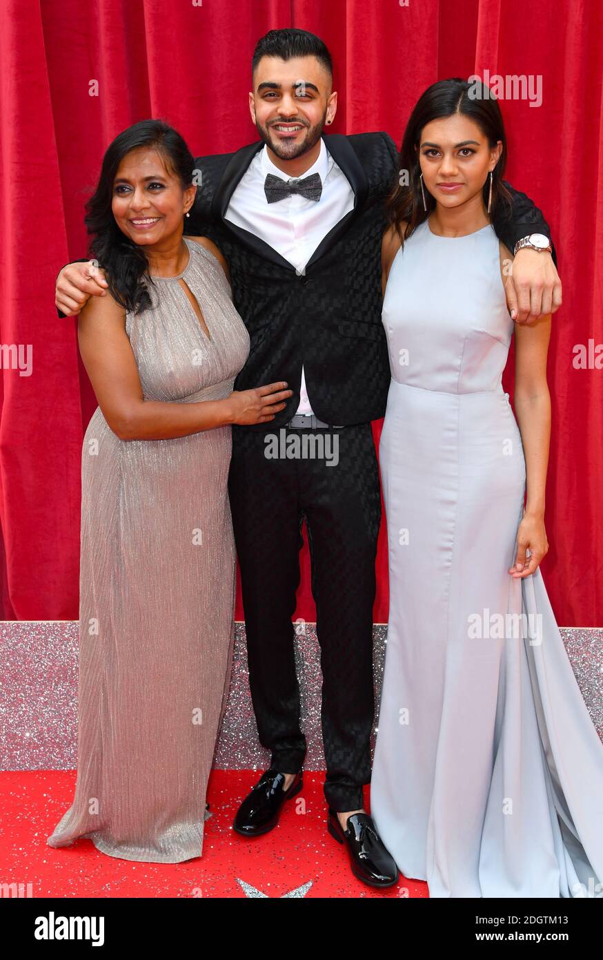 Lisa ambalavanar attending british soap awards 2018 held hackney empire