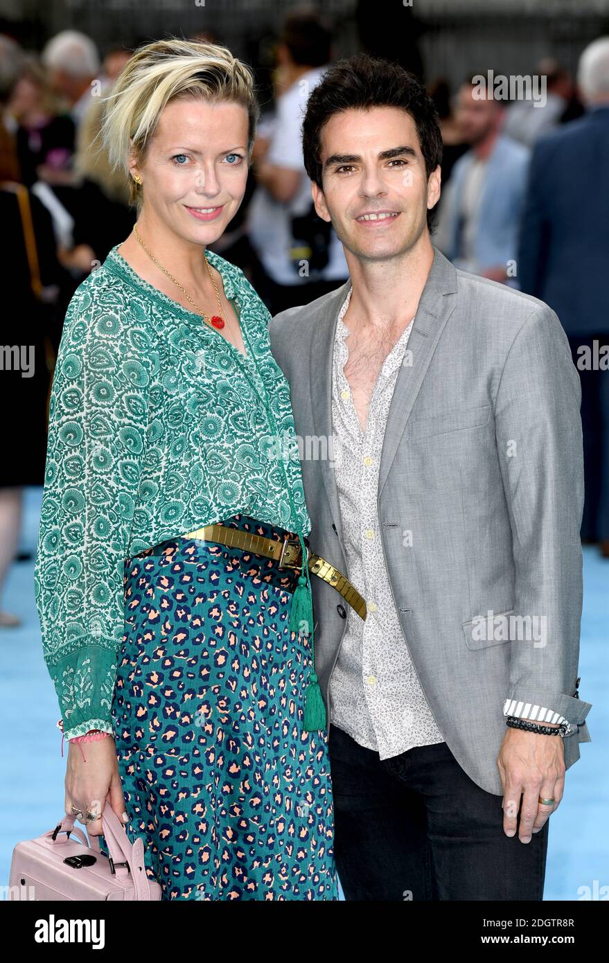 Kelly Jones (right) and Jakki Healy attending the Swimming with Men  premiere held at Curzon Mayfair, London. Photo credit should read: Doug  Peters/EMPICS Stock Photo - Alamy