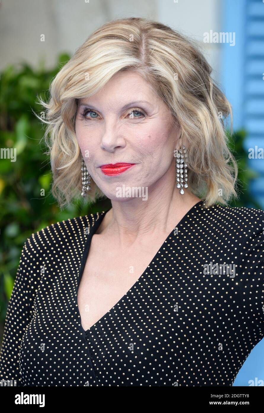 Christine Baranski attending the premiere of Mamma Mia! Here We Go