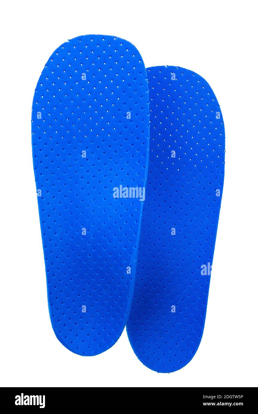 Orthopedic insoles on white background Stock Photo Alamy