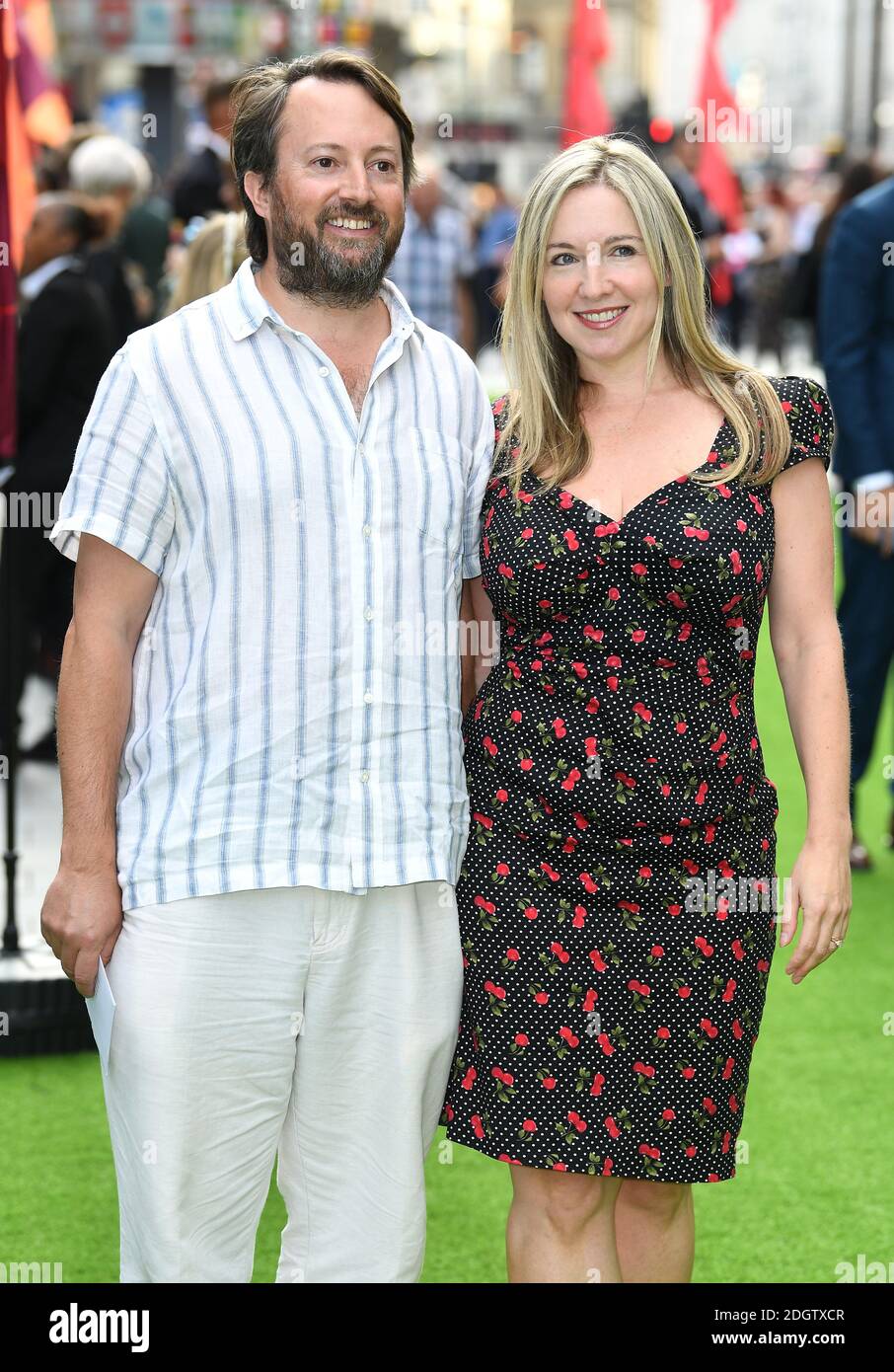 David Mitchell (left) and Victoria Coren Mitchell attending The Festival world premiere at Cineworld Leicester Square, London. Photo credit should read: Doug Peters/EMPICS Stock Photo