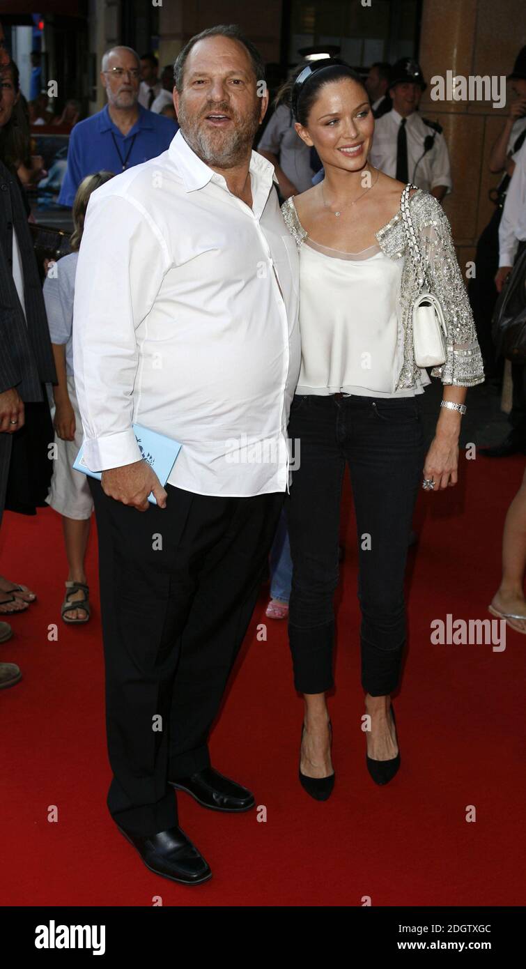 Harvey Weinstein and wife arriving Stock Photo - Alamy