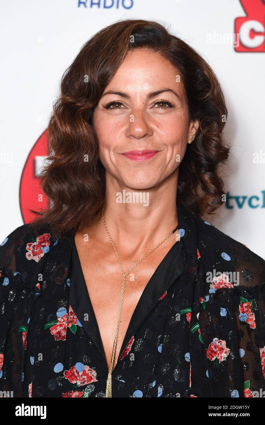 Julia Bradbury attending the TV Choice Awards 2018 held at The