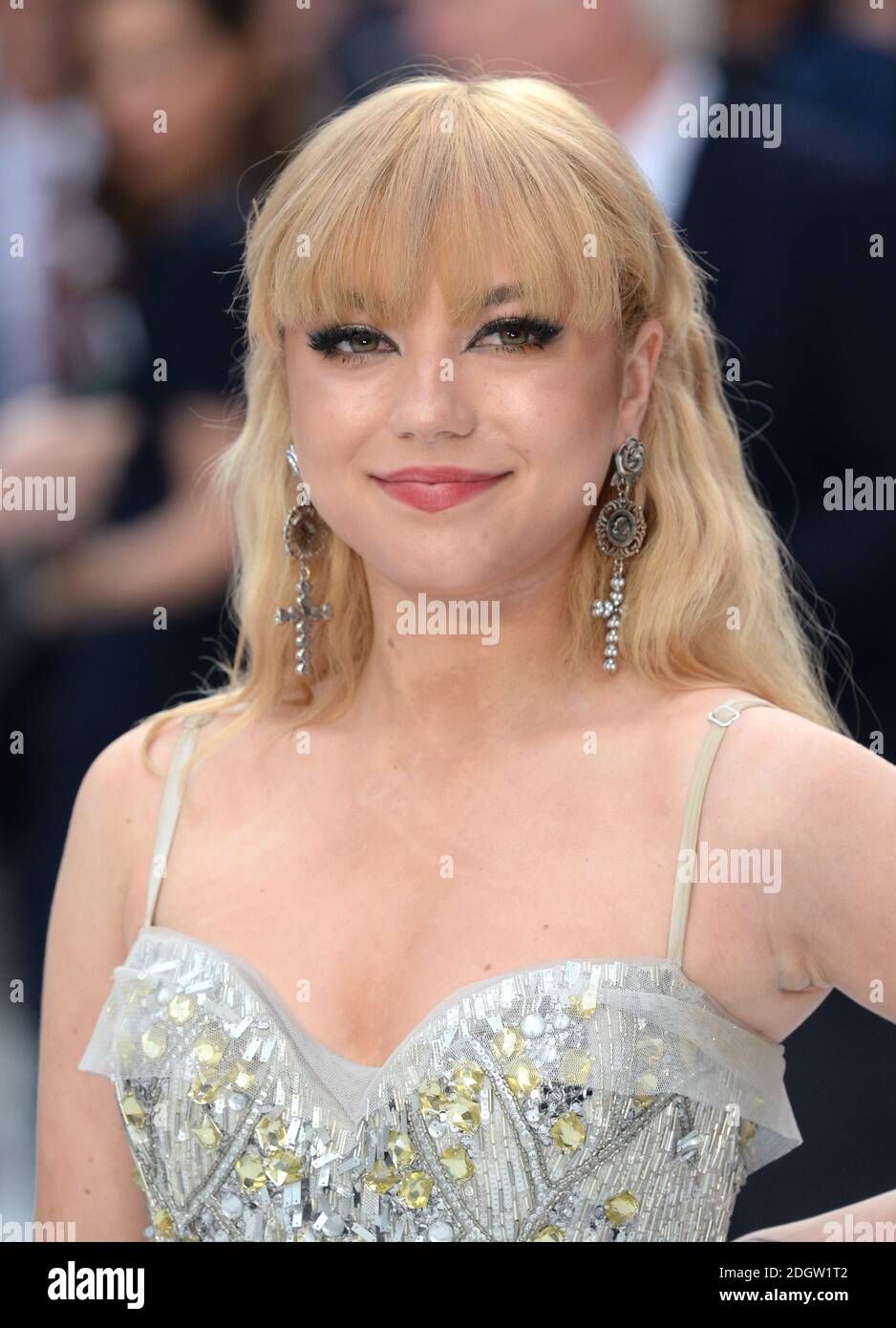 Ellie Rae Winstone arriving at the World Premiere of King of Thieves