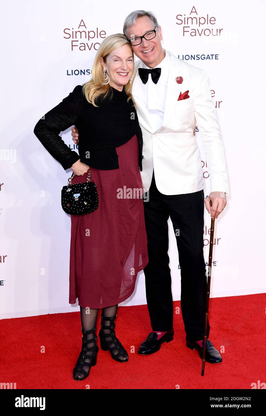 Director Paul Feig and wife Laurie Feig attending the Premiere of A