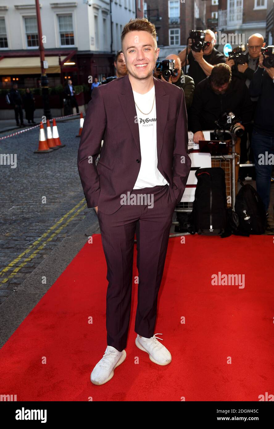 Roman Kemp attending the Johnny English Strikes Again screening held at Curzon Mayfair, London