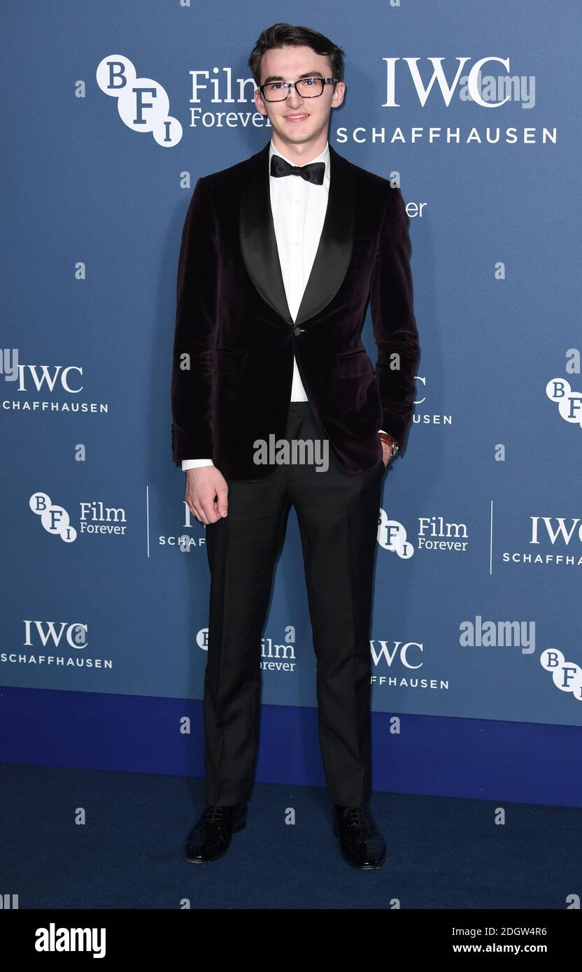Isaac Hempstead Wright arriving at the IWC London Film Festival Gala
