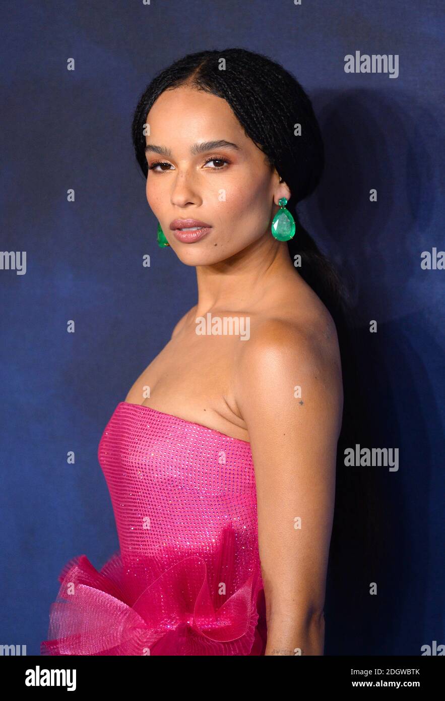 Zoe Kravitz attending the Fantastic Beasts: The Crimes of Grindelwald