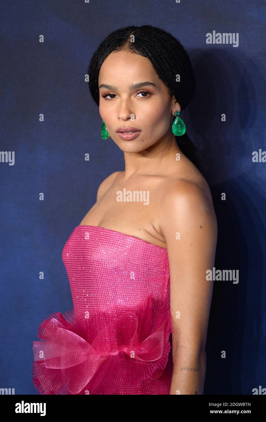 Zoe Kravitz Attending The Fantastic Beasts: The Crimes Of Grindelwald ...