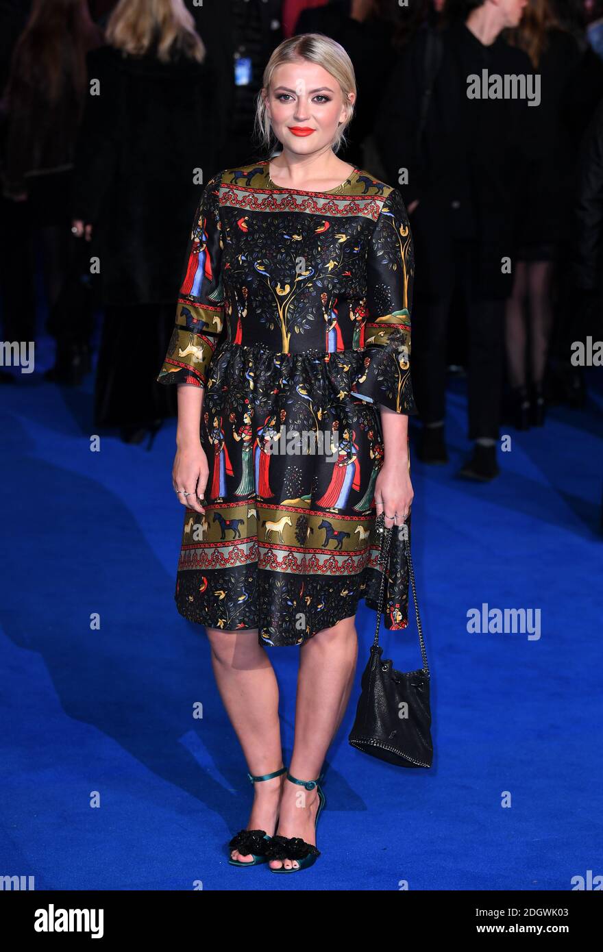 Lucy Fallon attending the Mary Poppins Returns European Premiere held