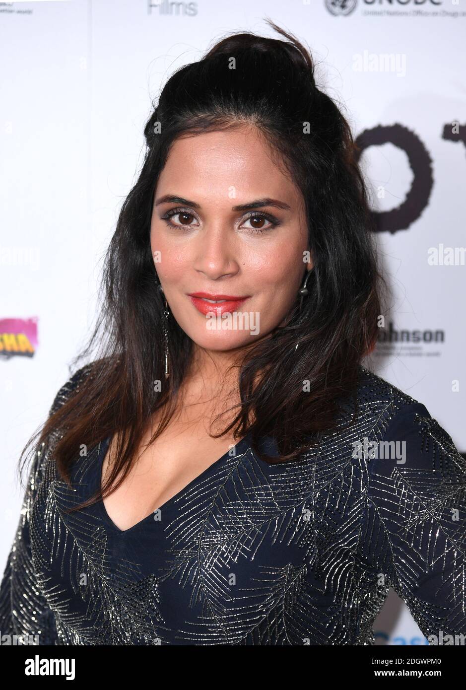 Richa Chadda arriving at the UK Premiere of Love Sonia, Curzon