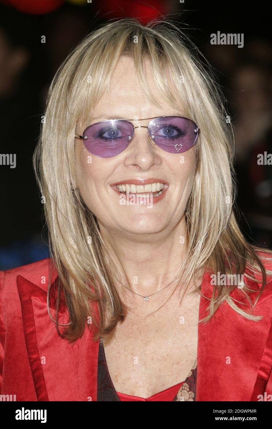 Twiggy arriving at the Times BFI 50th London Film Festival premiere of Stranger Than Fiction, Odeon Cinema, Leicester Square, London. Stock Photo