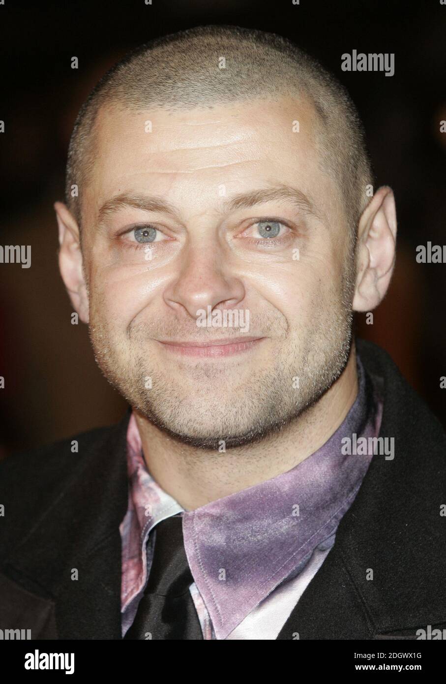 Andy Serkis arriving at the UK premiere of The Prestige, Odeon West End, Leicester Square, London. Stock Photo