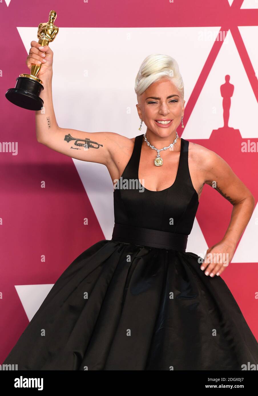 Lady Gaga wins Best Original Song Oscar in the press room at the 91st Academy  Awards held at the Dolby Theatre in Hollywood, Los Angeles, USA Stock Photo  - Alamy