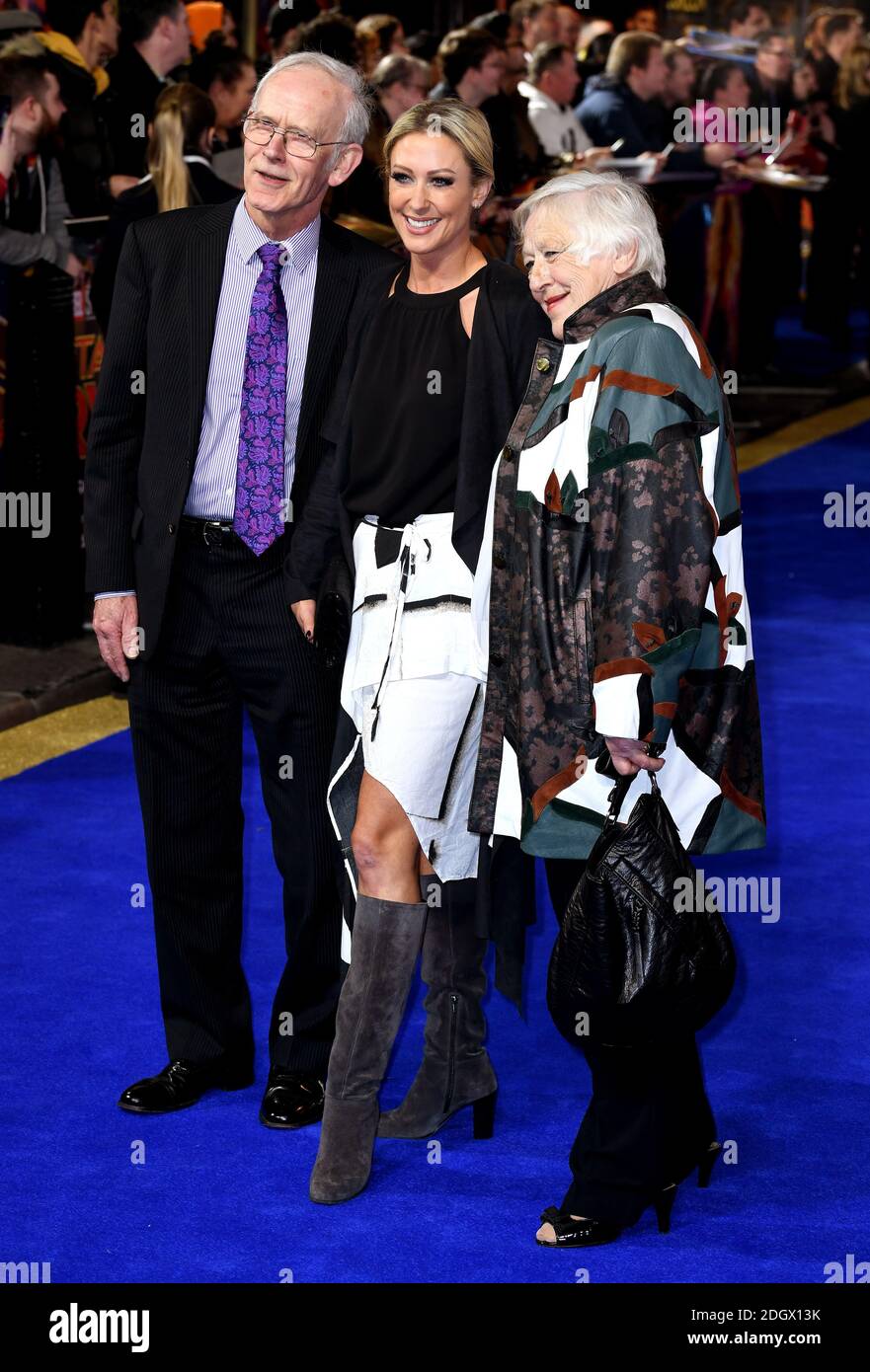 Faye Tozer and guests attending the European premiere of Captain Marvel