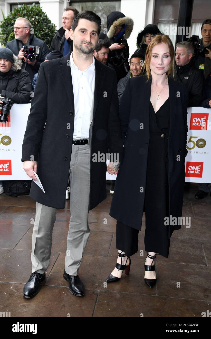 Ben Stacey and Rosie Marcel attending the TRIC Awards 50th Birthday