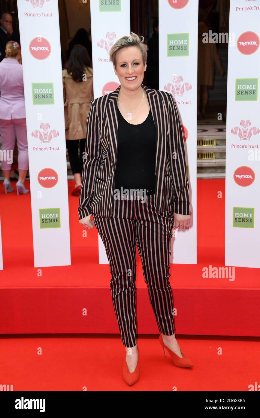 Steph McGovern attending the National Prince's Trust and TK Maxx