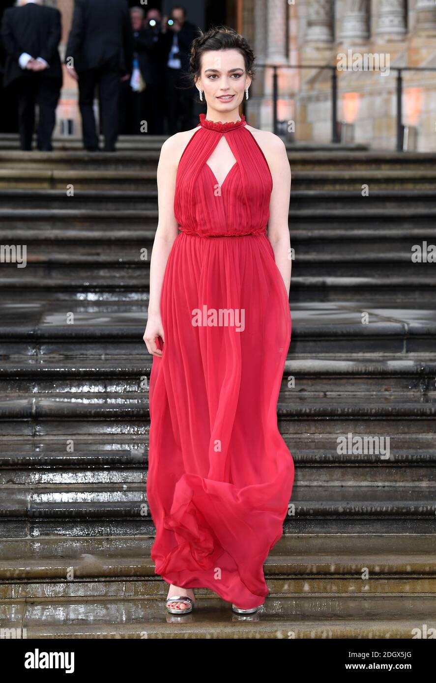 Emma Mackey attending the global premiere of Netflix's Our Planet, held