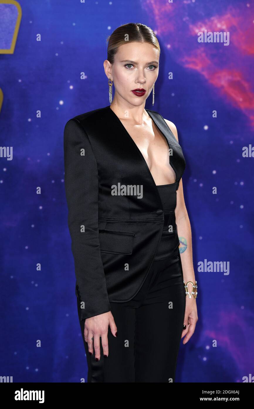 Scarlett Johansson attending the Avengers: Endgame fan event held at