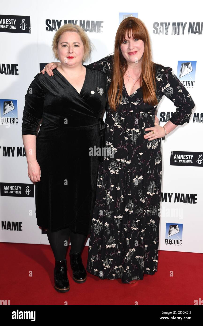Siobhan McSweeney and Jessica Regan attend the gala screening for Say
