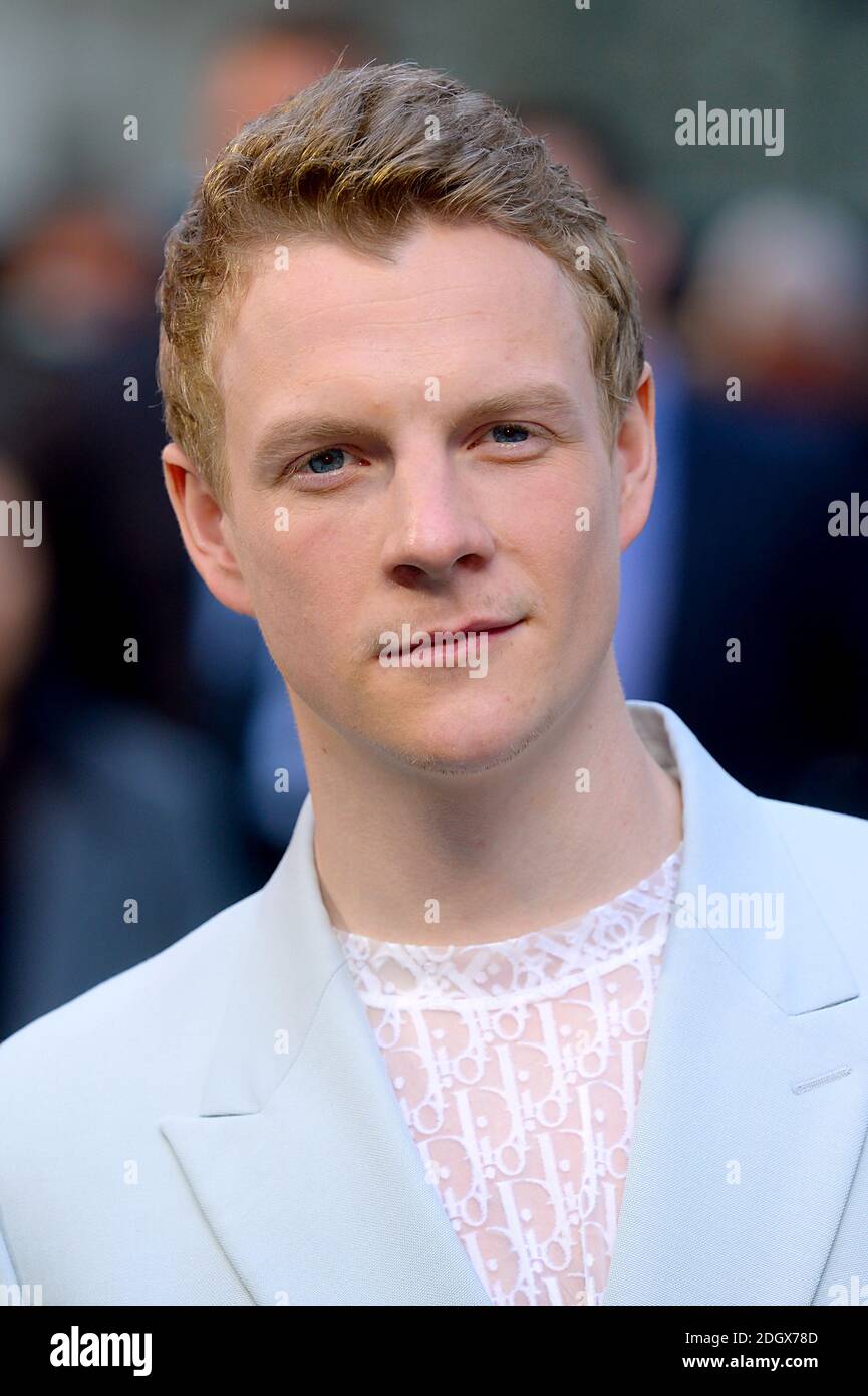 Patrick Gibson attending the UK premiere of Tolkien held at Curzon