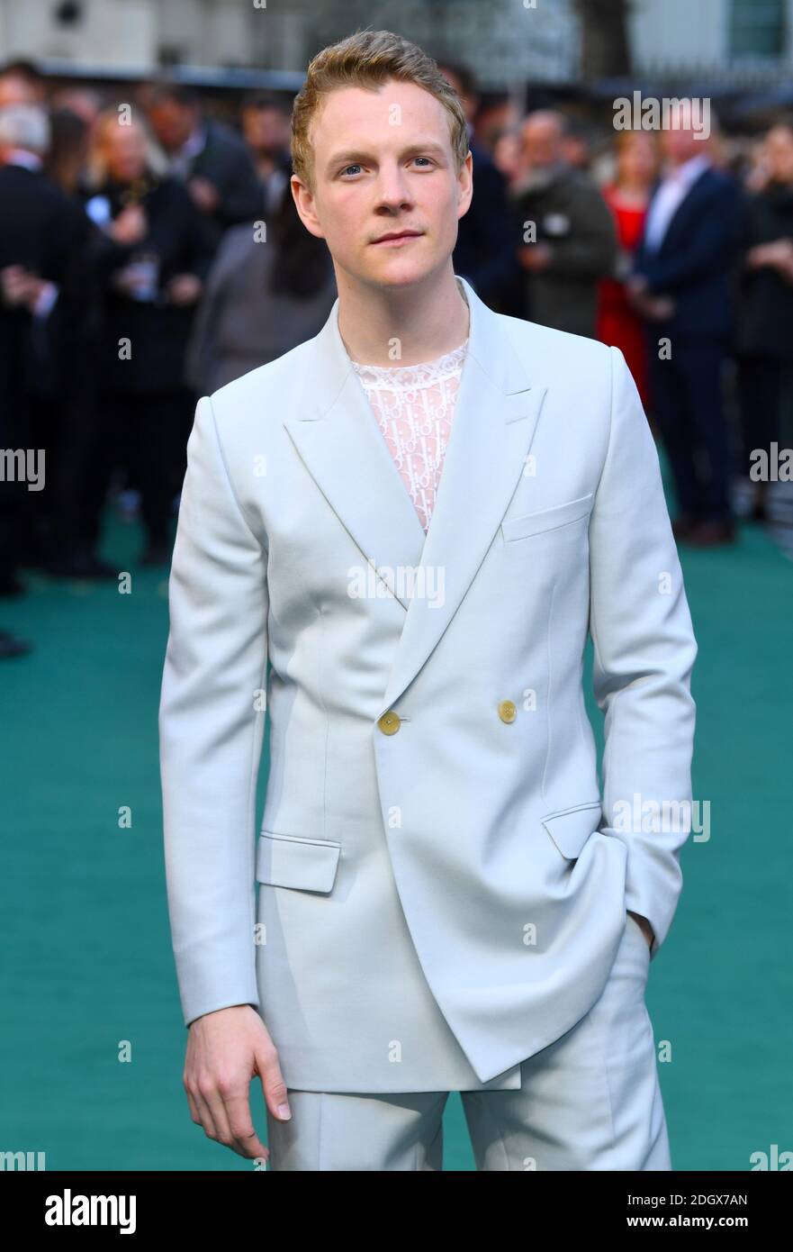 Patrick Gibson attending the UK premiere of Tolkien held at Curzon ...