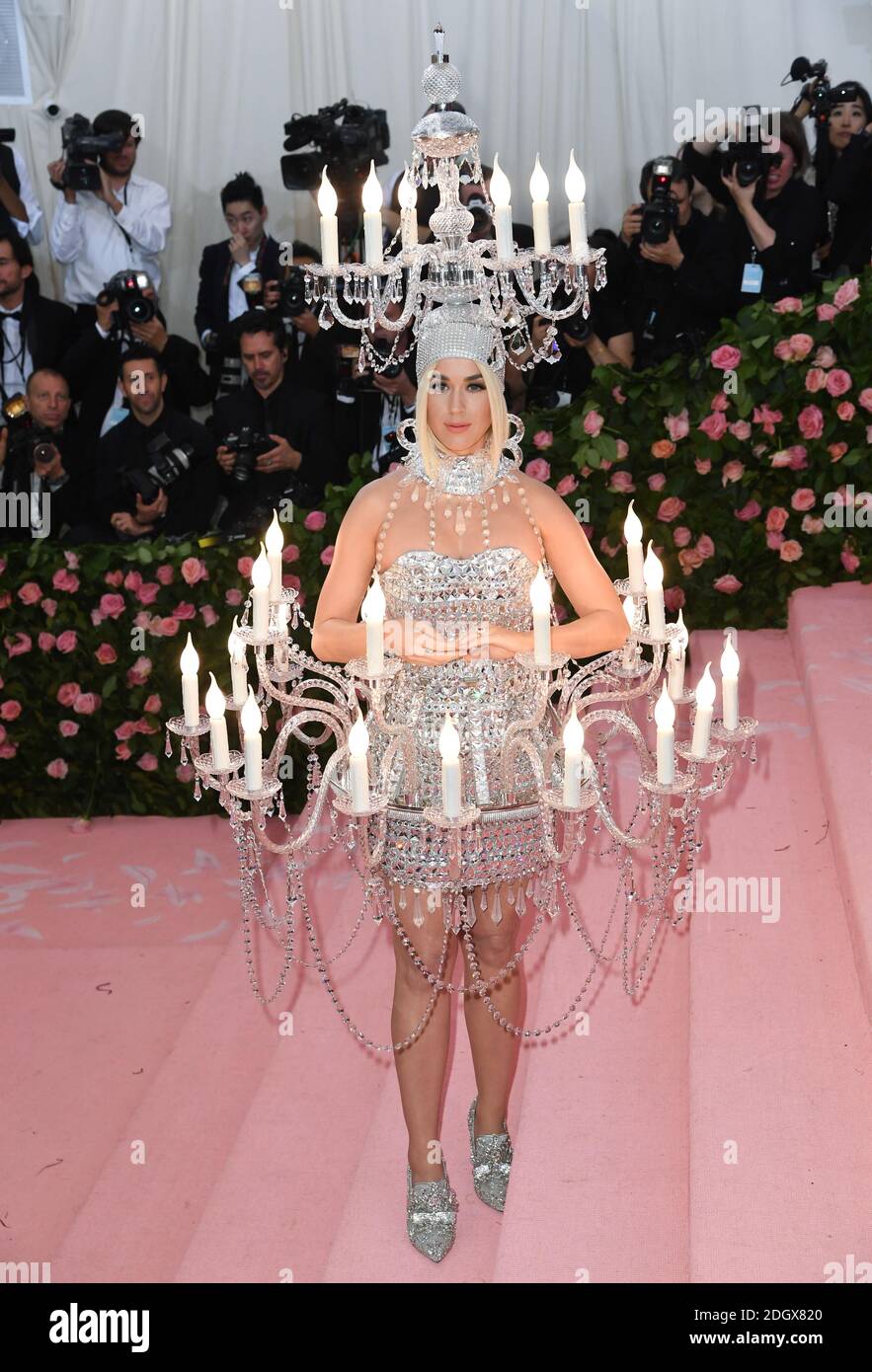 Katy Perry attending the Metropolitan Museum of Art Costume Institute