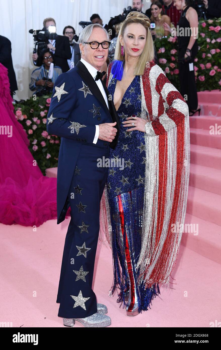 Tommy Hilfiger and Dee Ocleppo attending the Metropolitan Museum of Art  Costume Institute Benefit Gala 2019 in New York, USA.Picture Credit Should  Read: Doug Peters/EMPICS Stock Photo - Alamy