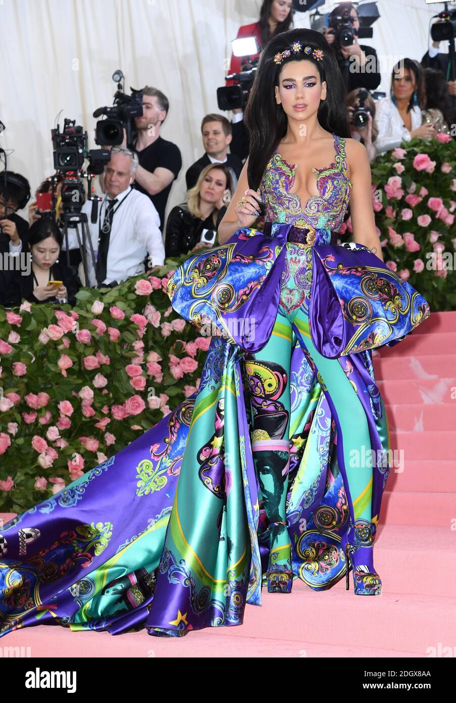 Dua Lipa attending the Metropolitan Museum of Art Costume Institute