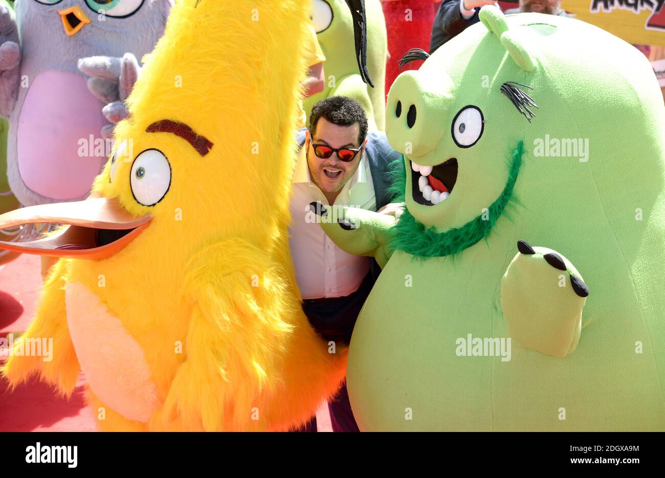 Josh Gad attending The Angry Birds Movie 2, Carlton Hotel Pier, Cannes. Part of the 72 Festival du Film. Photo credit should read: Doug Peters/EMPICS Stock Photo