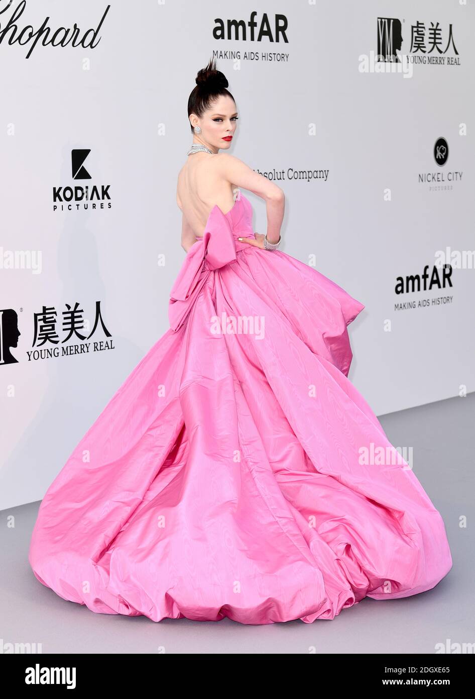 Coco Rocha attending the 26th amfAR Gala held at Hotel du Cap-Eden-Roc ...