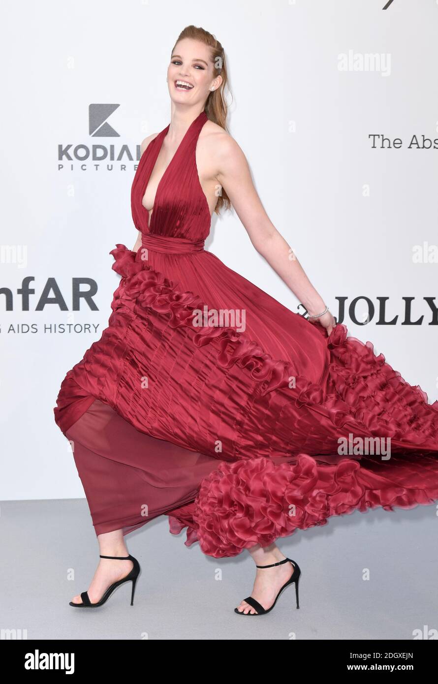 Alexina Graham attending the 26th amfAR Gala held at Hotel du Cap-Eden