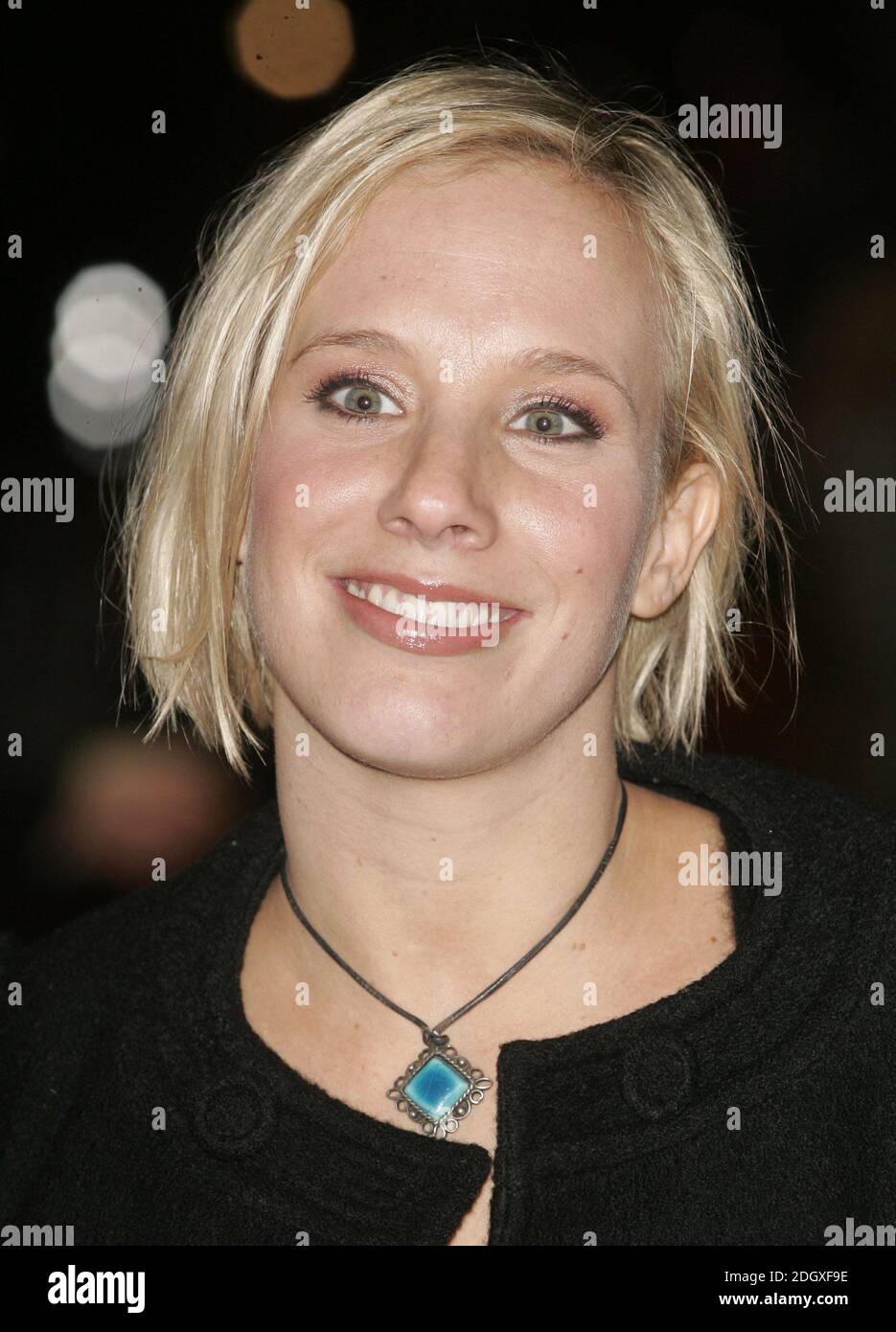 Kirsten O'Brien arriving at the UK Premiere of Dreamgirls, The Odeon ...