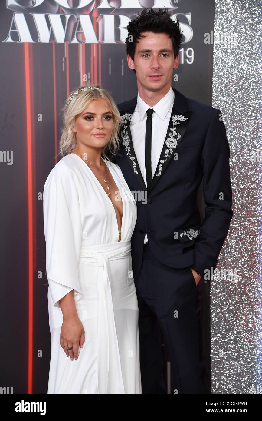 Lucy Fallon and Tom Leech attending the British Soap Awards 2019 held at The Lowry, Manchester. Picture credit should read: Doug Peters/EMPICS Stock Photo