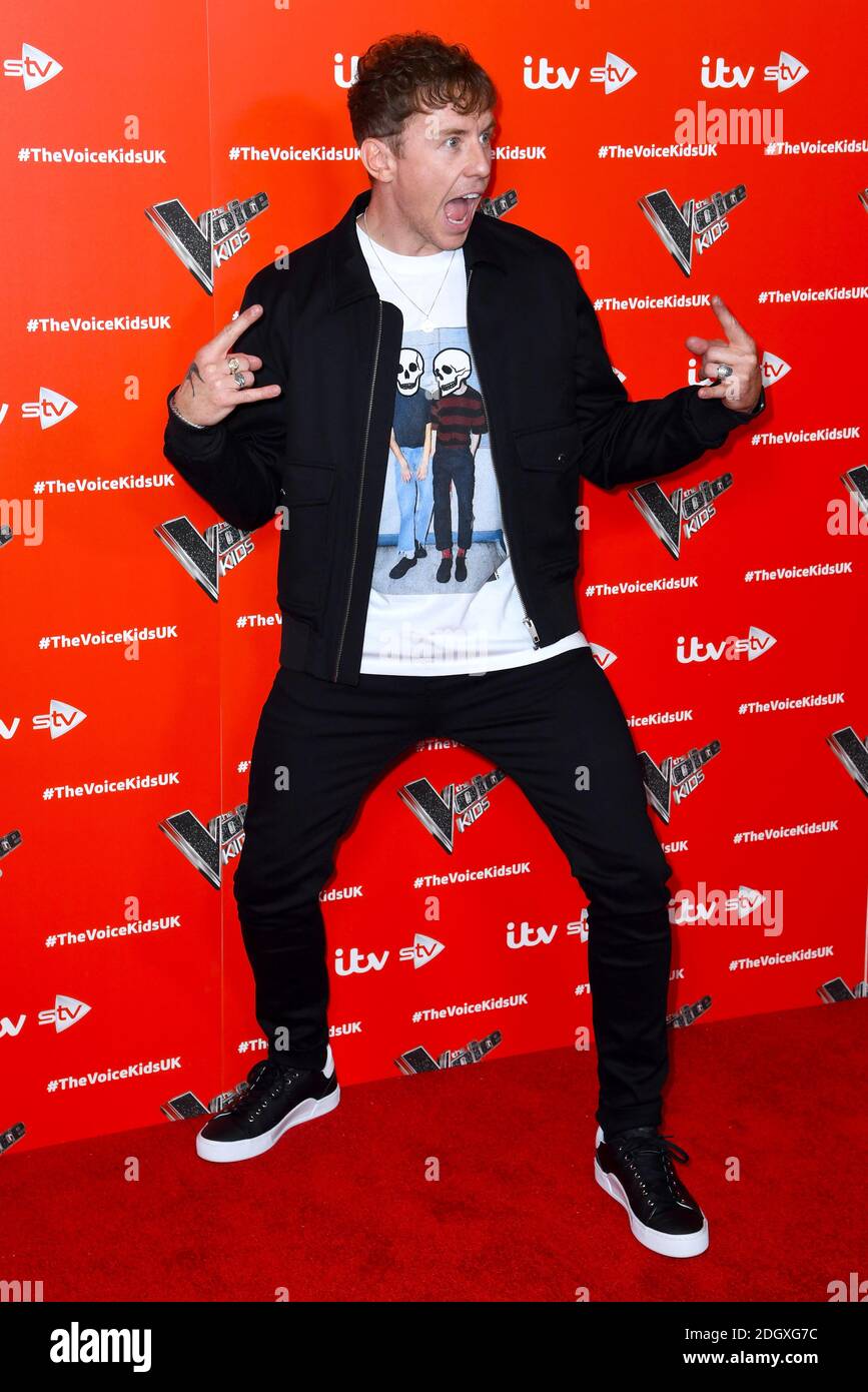 Danny Jones during The Voice Kids Photocall held at the Royal Society of Arts, London. Picture Credit Should Read: Doug Peters/EMPICS Stock Photo