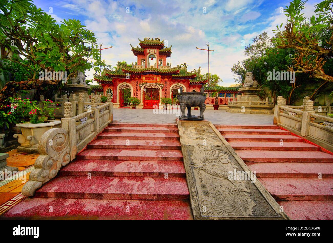 Quan Cong Temple In Hoi An Asia Stock Photo Alamy