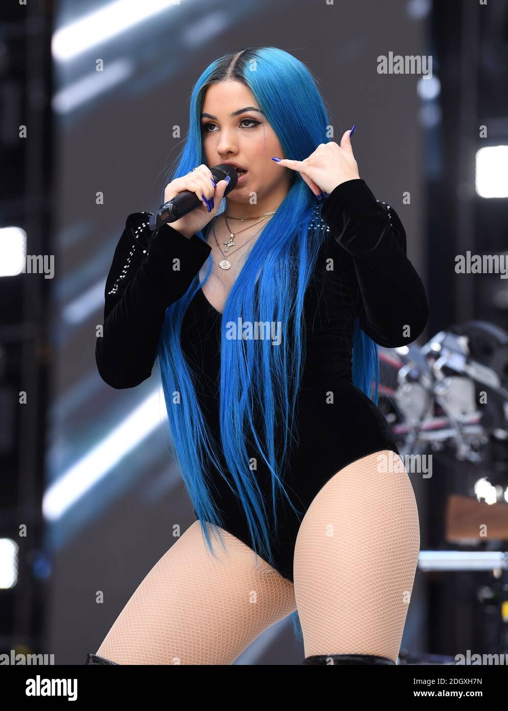 Mabel Live Performance Mabel on stage during Capital's Summertime Ball. The world's biggest ...