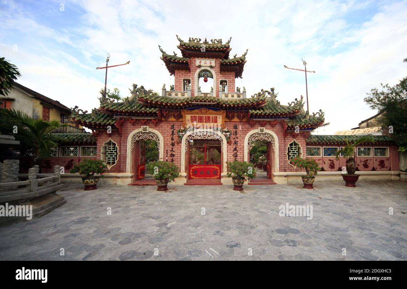 Quan cong Temple in Hoi An, Asia Stock Photo Alamy