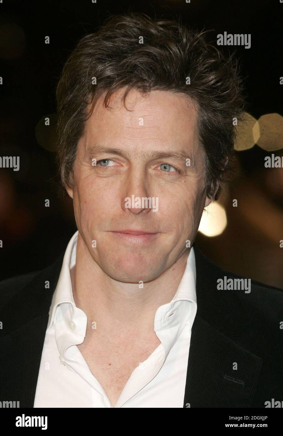 Hugh Grant arriving for the Charity World Premiere of Music and Lyrics