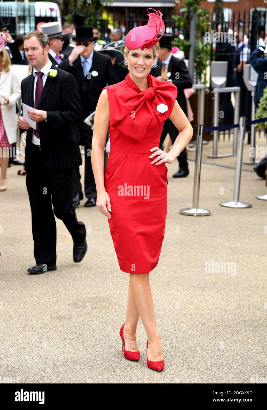 Ladies day ascot celebrity hi-res stock photography and images - Alamy