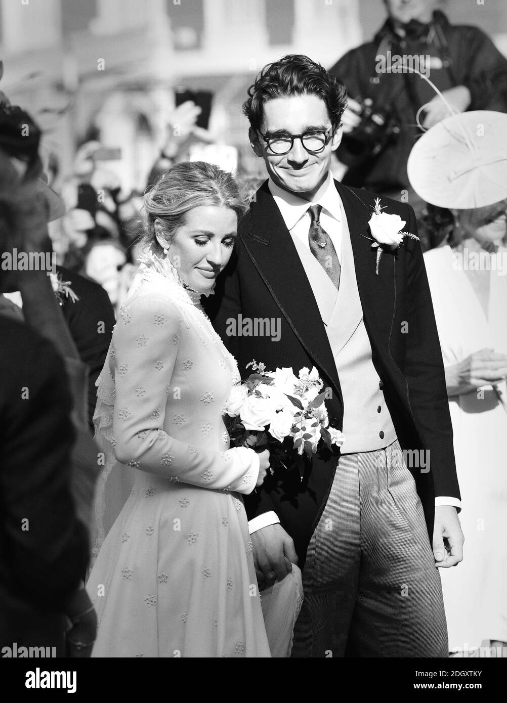 The wedding of Ellie Goulding and Casper Jopling, York Minster. Photo credit should read: Doug Peters/EMPICS Stock Photo