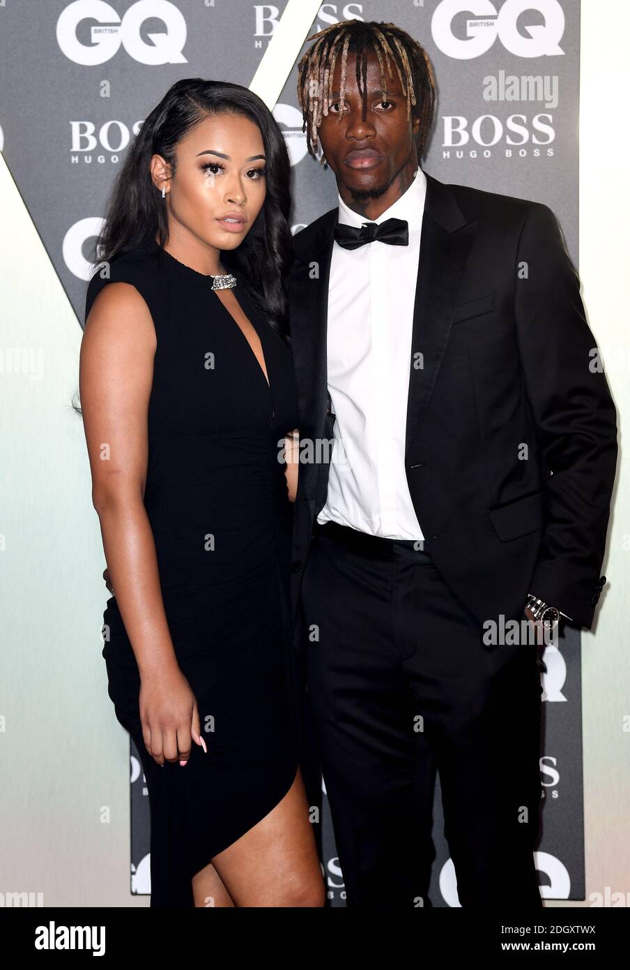 Wilfried Zaha at the GQ Men of the Year Awards 2019 in association