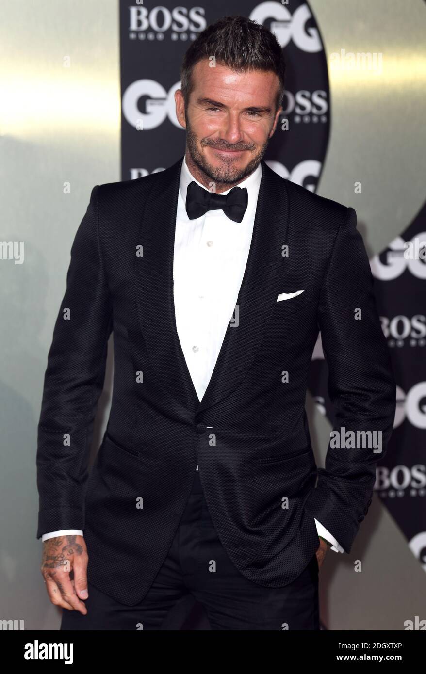 David Beckham at the GQ Men of the Year Awards 2019 in association with Hugo  Boss held at the Tate Modern, Bankside, London Stock Photo - Alamy