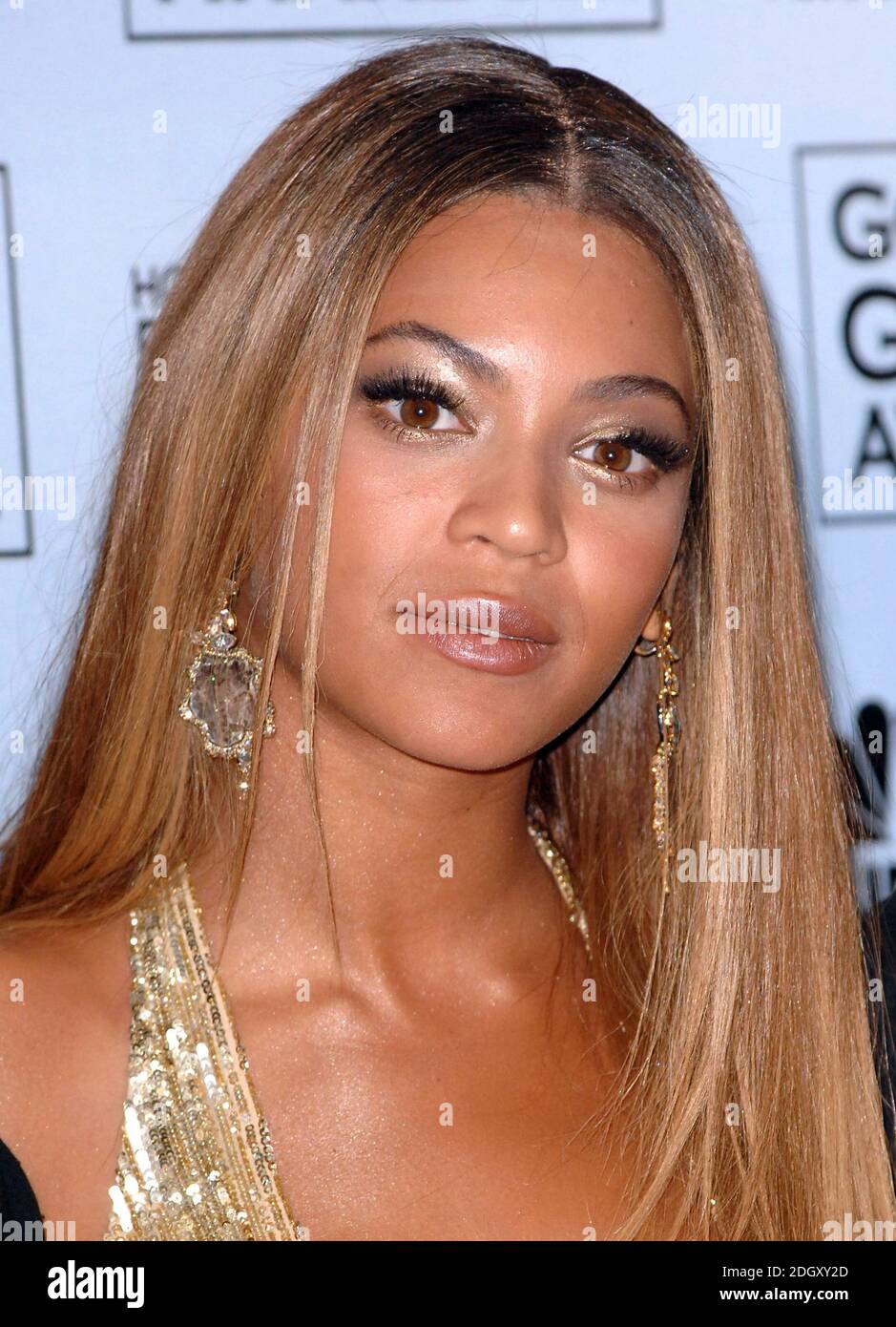 Beyonce Knowles at the 64th Annual Golden Globe Awards at the Beverly ...
