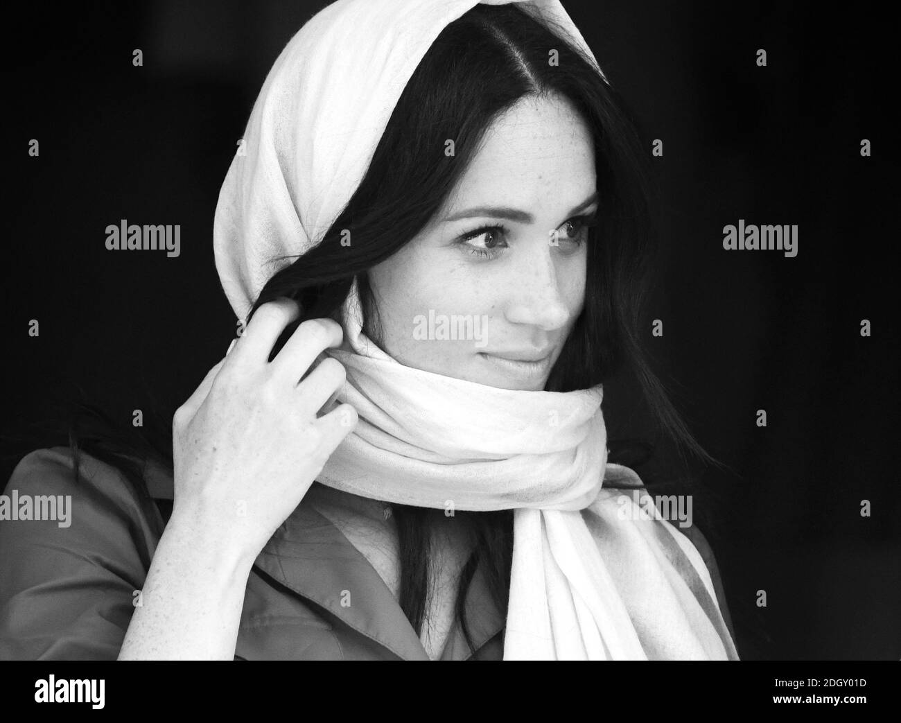 The Duke and Duchess of Sussex visit Auwal Mosque in Bo-Kaap on Heritage Day, Cape Town, South Africa. Photo credit should read: Doug Peters/EMPICS Stock Photo